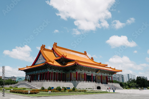 memorial hall in taipei taiwan