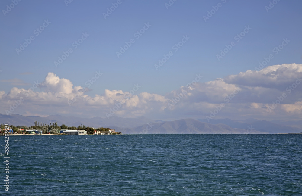 View of Lake Sevan. Armenia