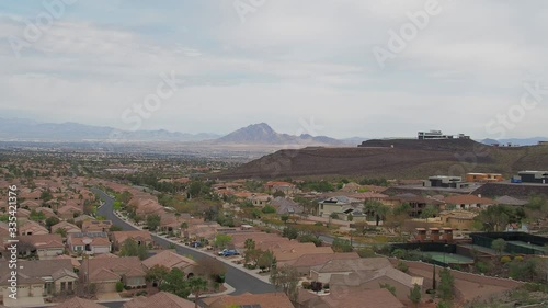 Beautiful residence area of MacDonald Ranch with the strip view