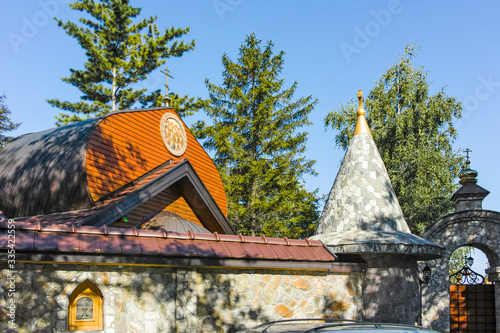 Medieval Lesje monastery of the Blessed Virgin Mary, Serbia photo