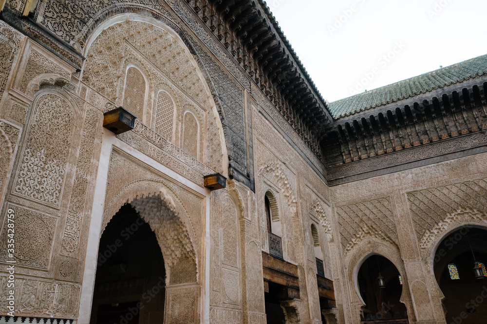 madrasa in fes morocco medina