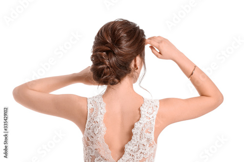 Young bride with beautiful ...
