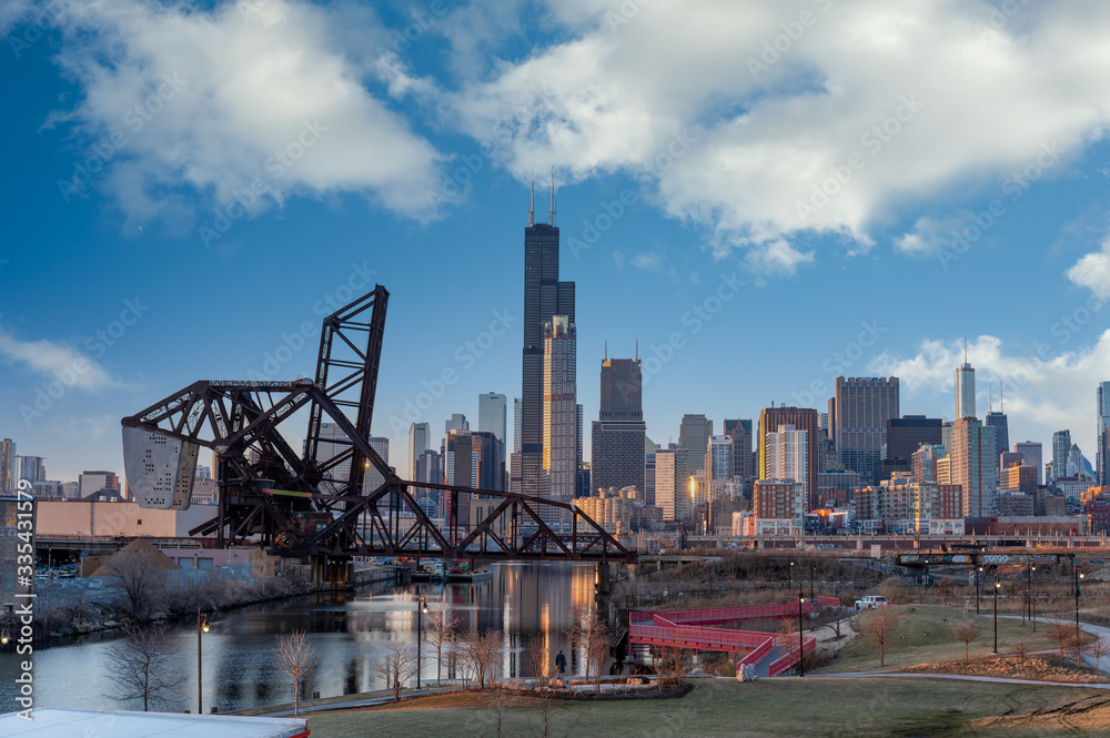 Obraz premium Chicago River