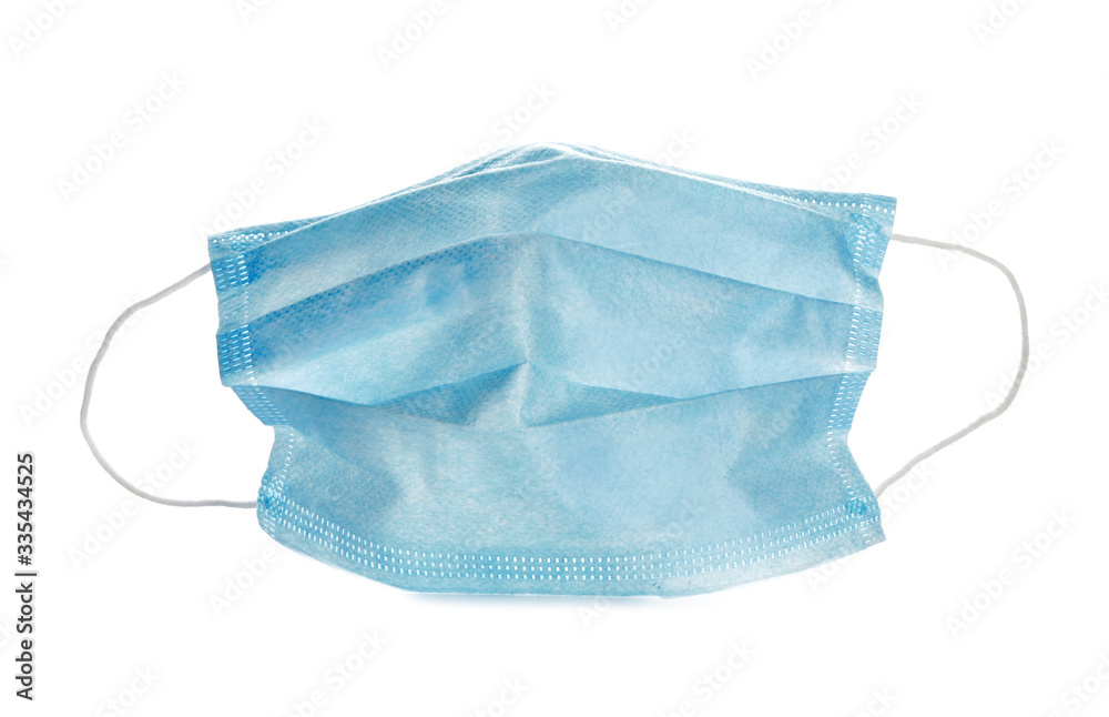 Medical mask on white background Medical mask on white background