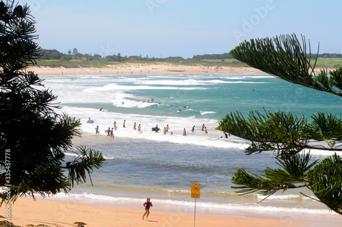 A view of Dee Why Beach on Sydney's north side