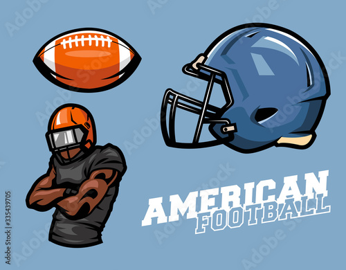 american football set design