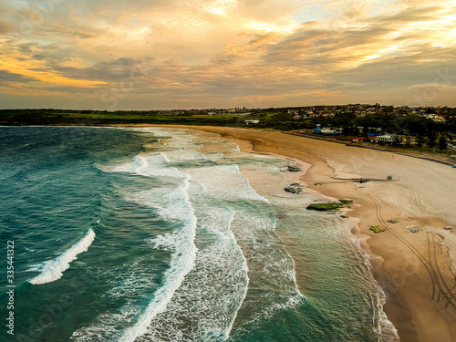 beach at sunset