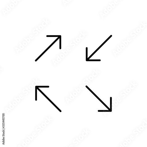 arrow icon set perfect design illustration