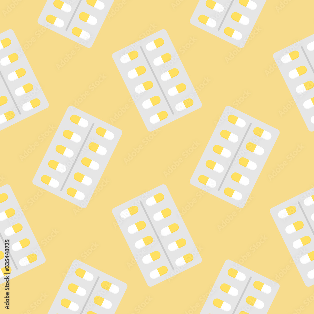 medicine or drug seamless pattern flat design vector illustration medicine or drug seamless pattern flat design vector illustration