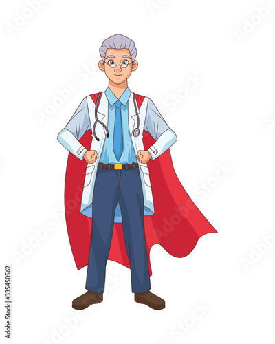 super doctor with hero cloak vs covid19