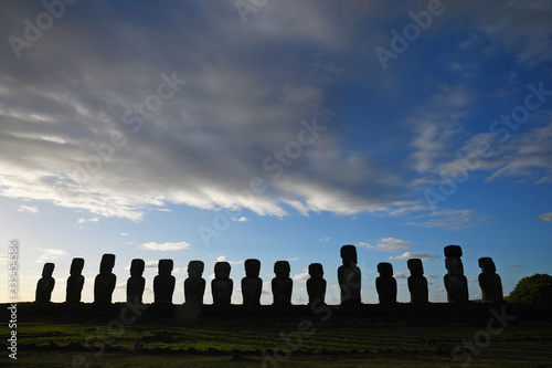 Ahu Tongariki Moai at Easter Island
