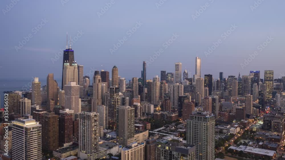 Chicago Drone Hyper Lapse Chicago Drone Hyper Lapse