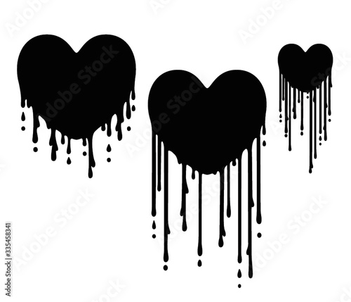 Heart Dripping Sorrow And Loss