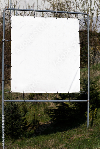 billboard blank advertising outdoor advertisement mock up