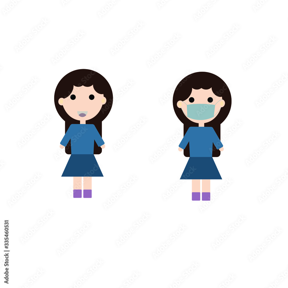 alert, viral, attention, hospital, cold, poster, safe, leaving, stop, face, female, science, dangerous, wearing, protect, covid, 2019-ncov, care, concept, danger, pollution, medicine, mask, illness