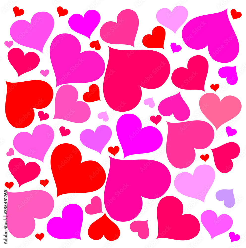 seamless background with hearts seamless background with hearts
