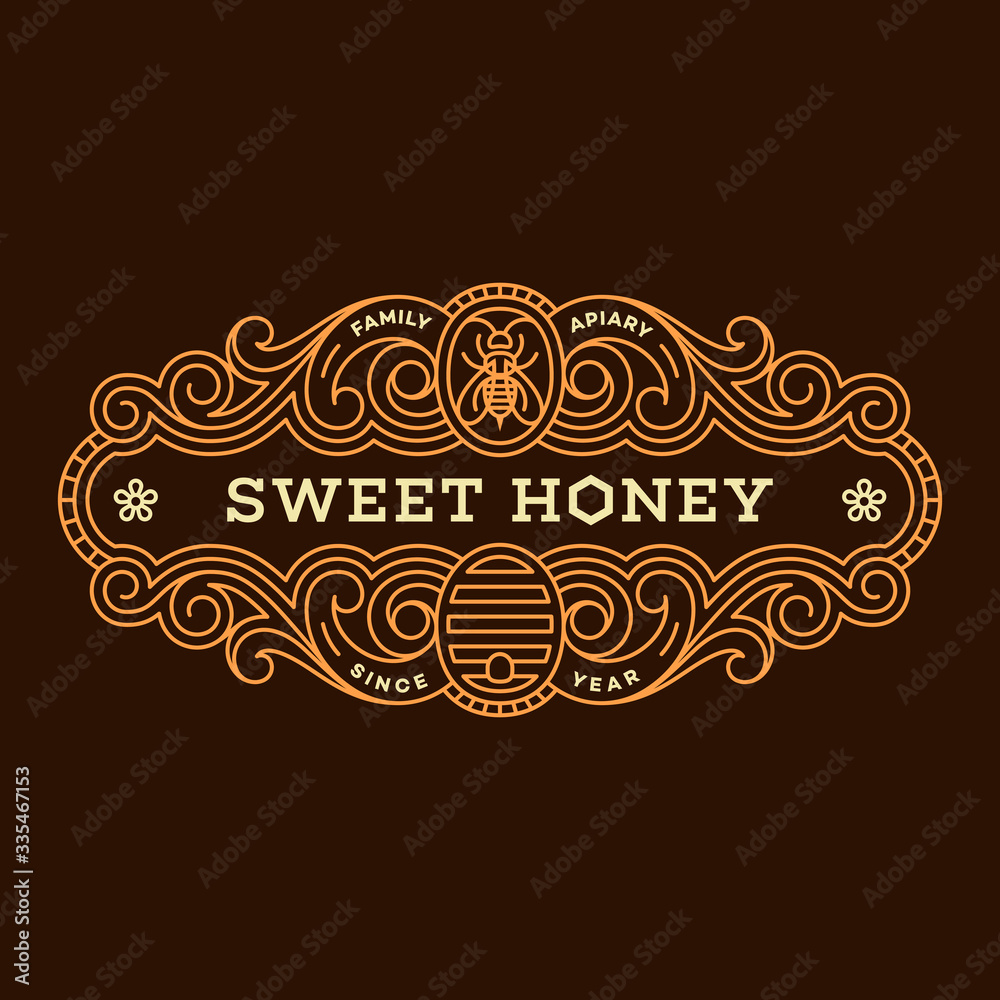 Honey label Honey label