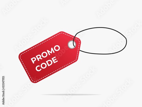 Promo code discount icon .