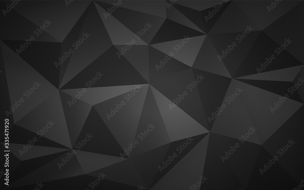 3d low poly dark background. 3d low poly dark background.