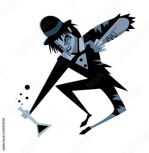 doctor jekyll and mister hyde monster transformation with potion