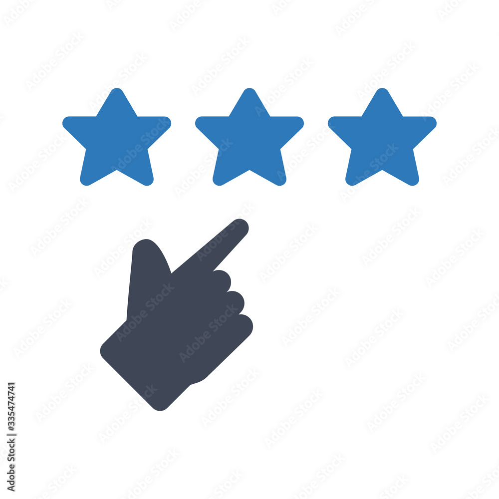 Rating feedback icon Rating feedback icon