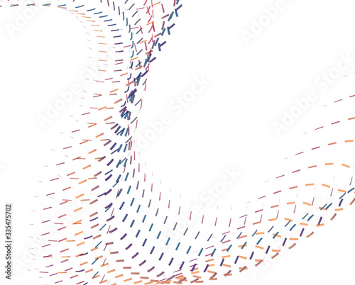 Abstract background blend wave line design for Wallpaper, Banner, Background, Card, Book Illustration, landing page