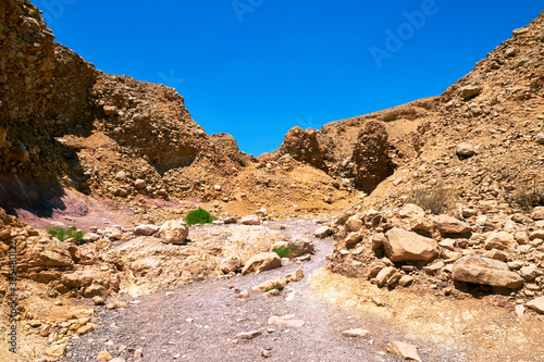 View in Negev desert, Israel