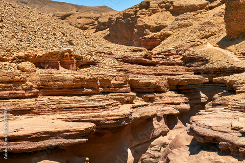 View in Negev desert  Israel