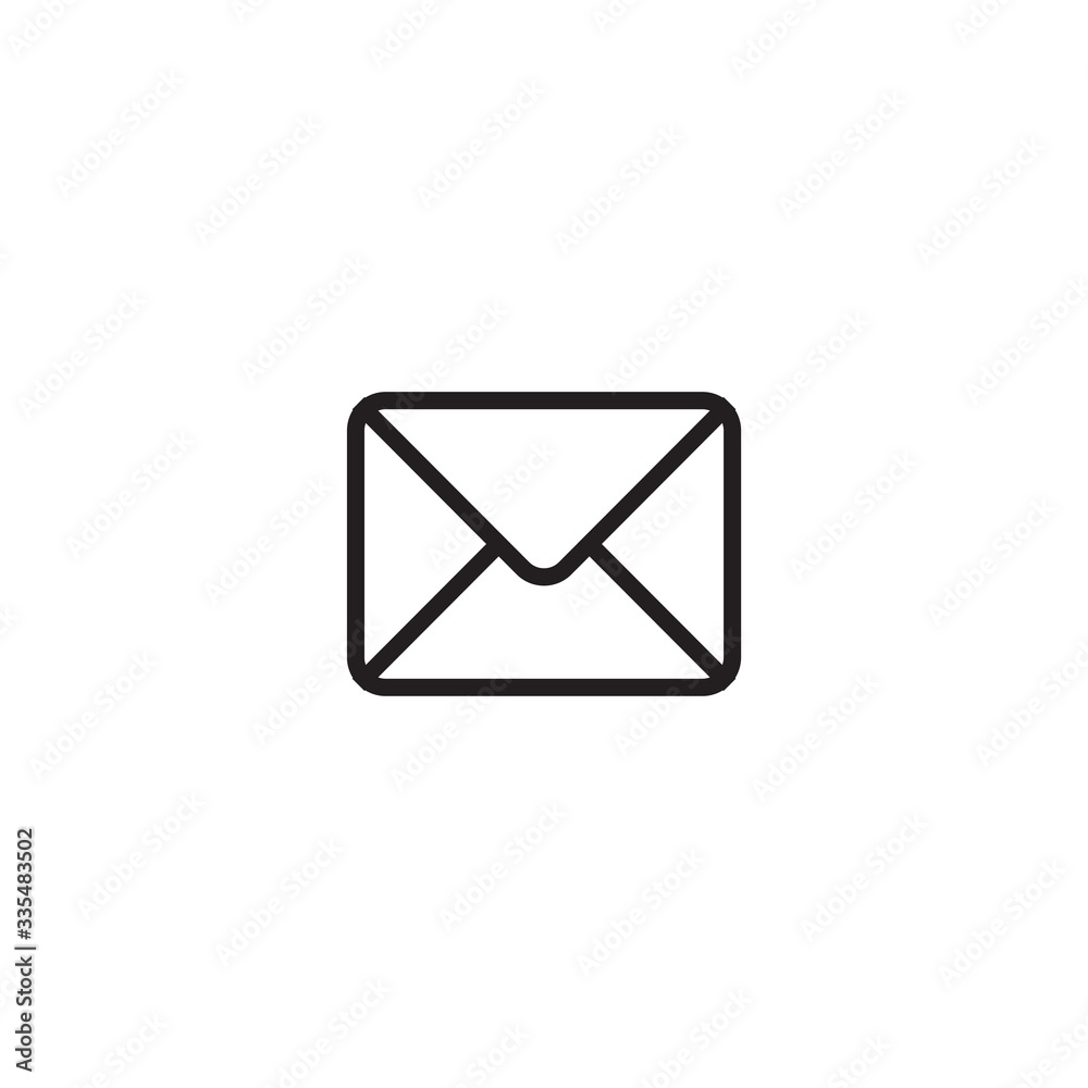 Sending a message. Send email message line art icon for apps and websites. Envelope sign Trendy Flat style for graphic design, Web site, UI. EPS10. - Vector illustration Sending a message. Send email message line art icon for apps and websites. Envelope sign Trendy Flat style for graphic design, Web site, UI. EPS10. - Vector illustration