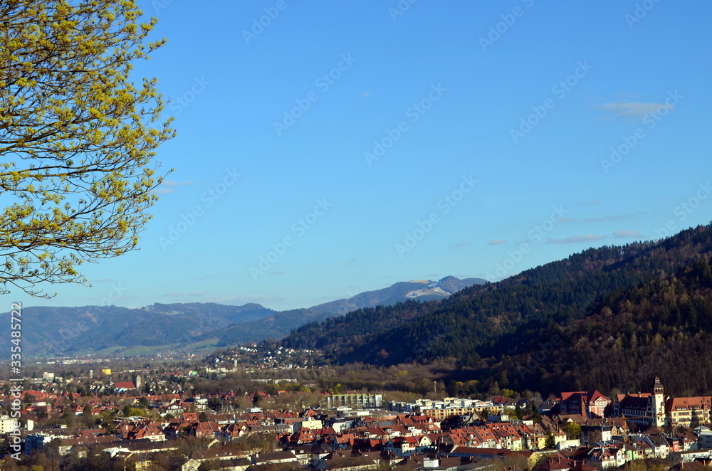 Freiburgs Osten und das Dreisamtal im Frühling
