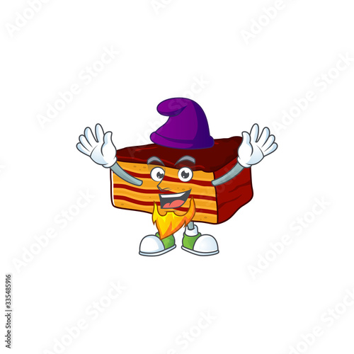 Sweet fairytale of dobos torte Elf cartoon character