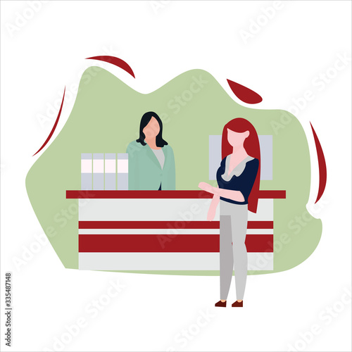 Flat Vector Illustration Background Concept Style Isolated.