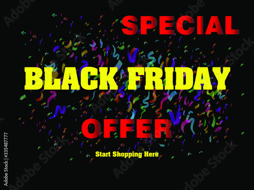 Special black Friday offers, up to 60%, sale, start shopping now, limited time only 