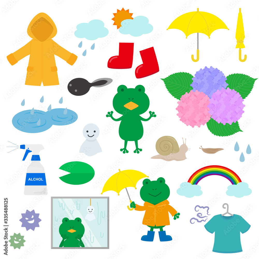 梅雨のイラスト 梅雨のイラスト