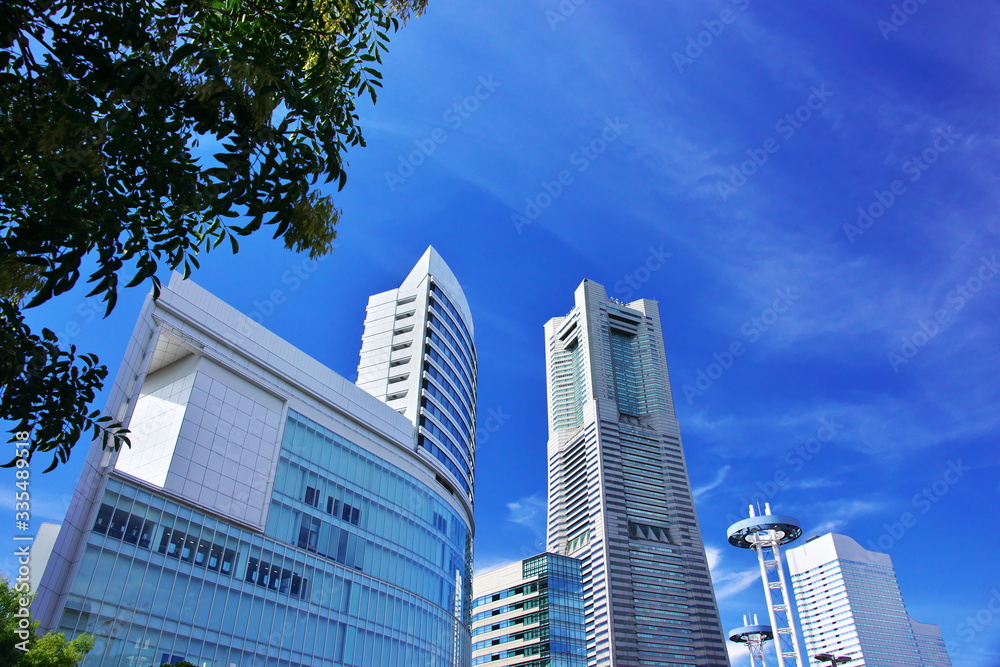 Obraz premium みなとみらいの空