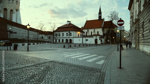 Street in Krakow in Quarantine © Nicolas