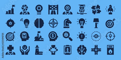 solution icon set