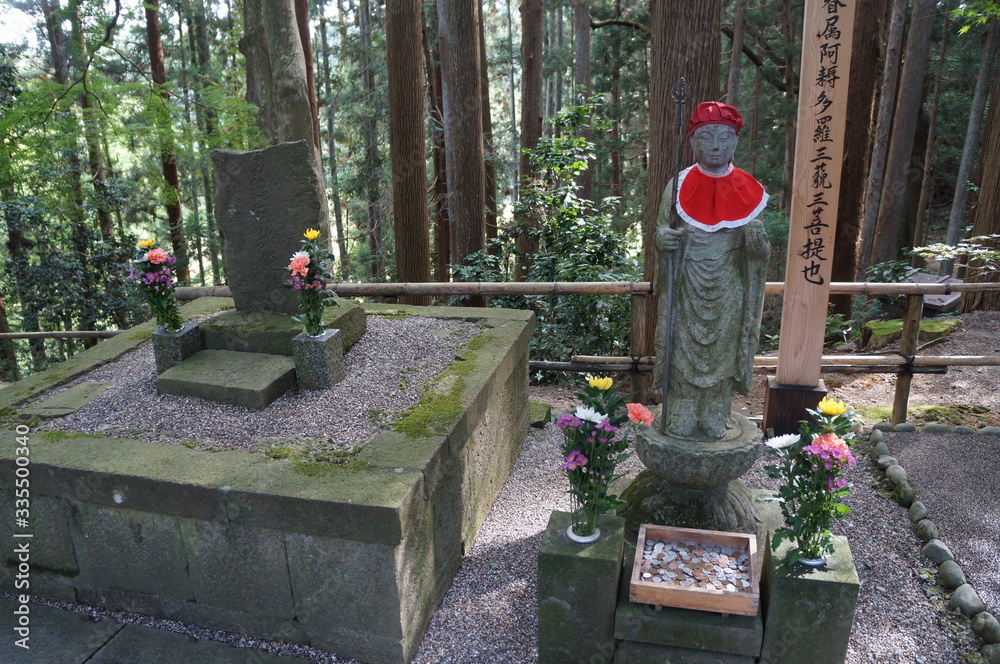 Obraz na plátně This is a picture of Chusonji Temple in Japan