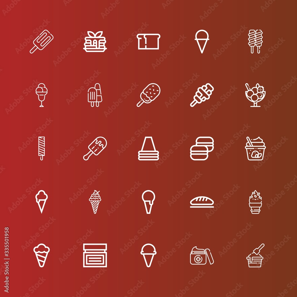 Editable 25 waffle icons for web and mobile Editable 25 waffle icons for web and mobile