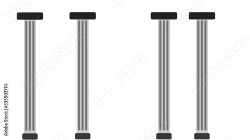 Колонны  (Flat design, illustrator )