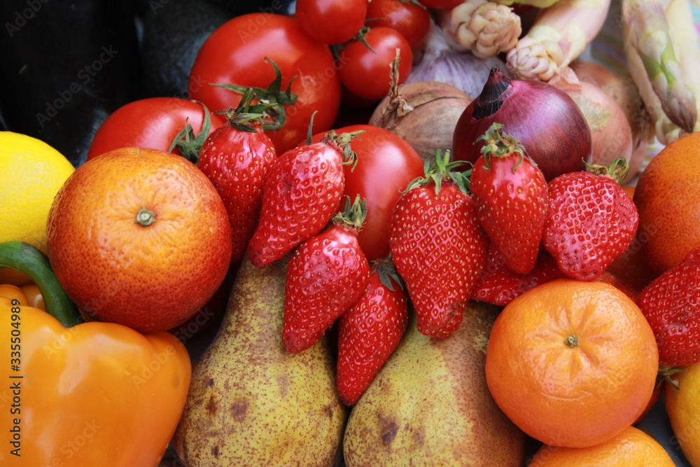 Provisions de fruits et légumes