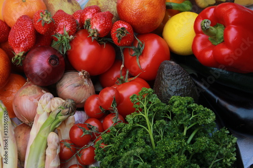 Provisions de fruits et légumes