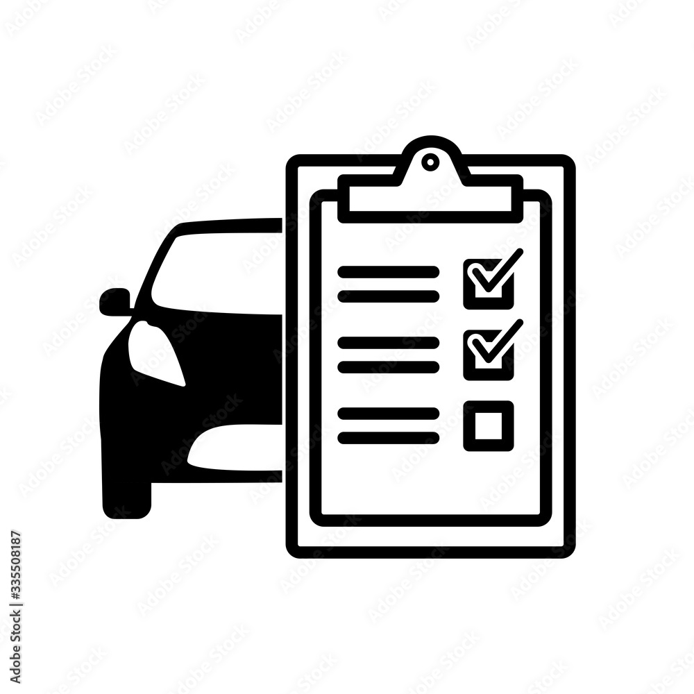 car service auto repair check list vector car service auto repair check list vector