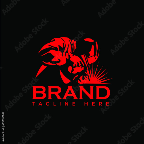 WELDING LOGO Welding company logo design