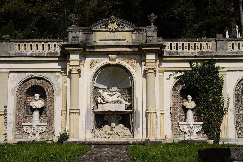 Obraz premium Peles Hohenzollern Castle in Sinaia