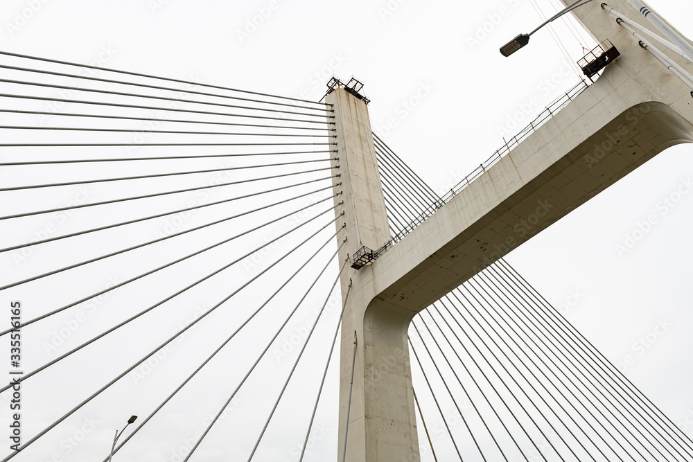Fototapeta premium part of a bridge for a highway