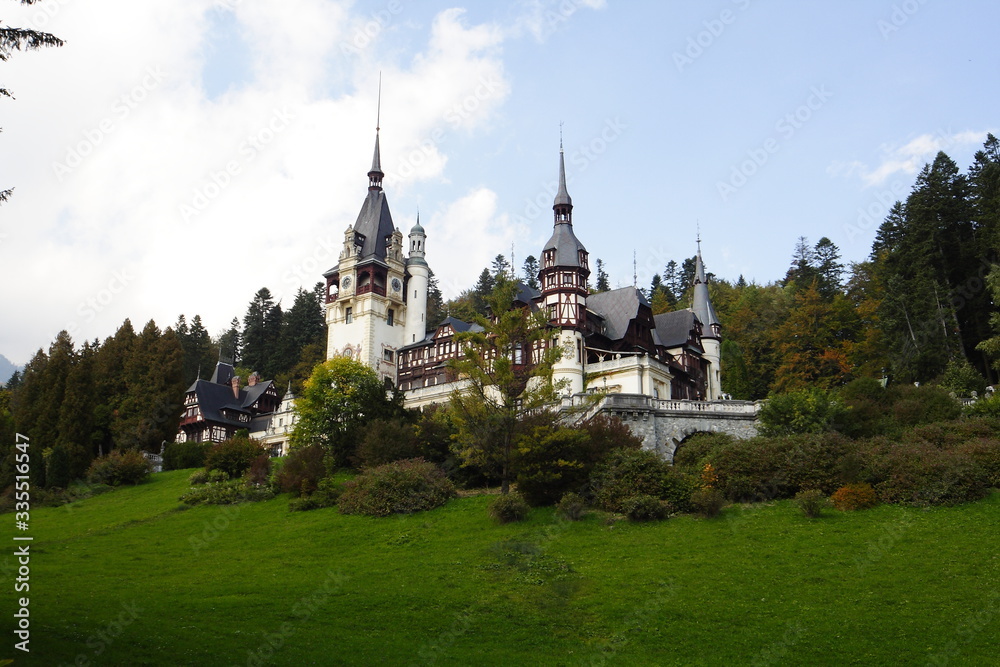 Peles Hohenzollern Castle in Sinaia