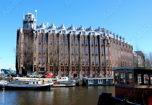 Photography The Shipping House (Scheepvaarthuis) near Amsterdam harbour, one of the top 100