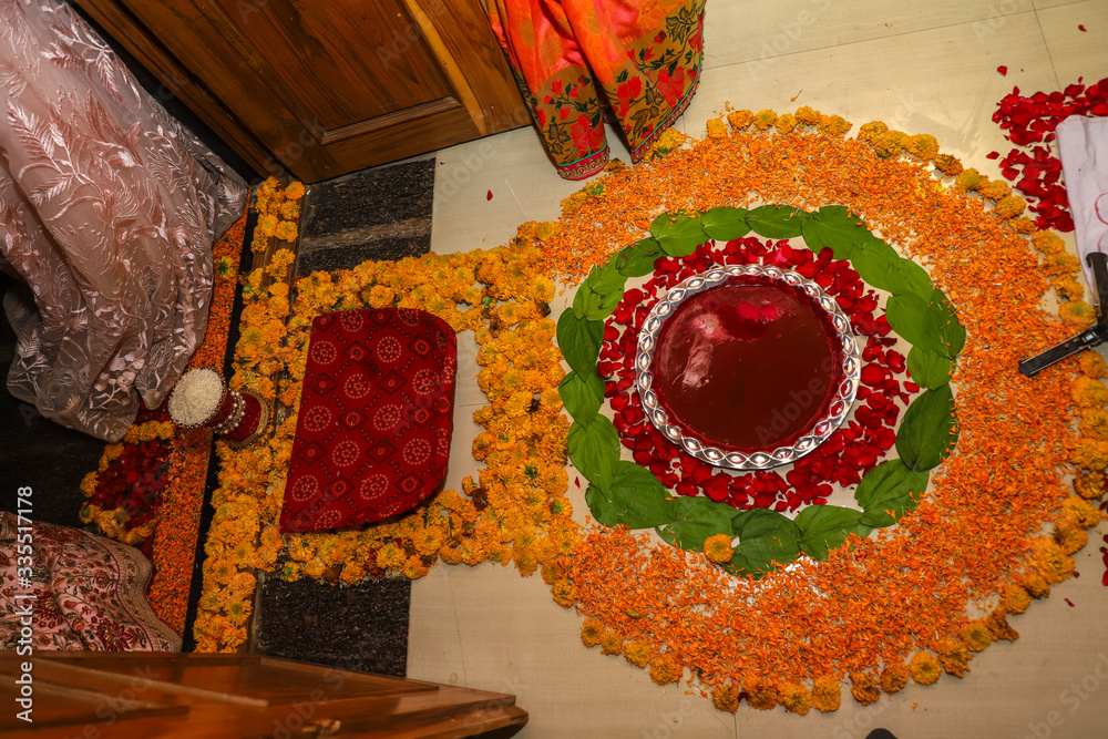 Indian Welcome Ritual Indian Wedding Welcome Designs
