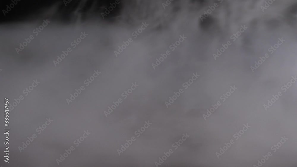 Smoke in slow motion on black background Smoke in slow motion on black background